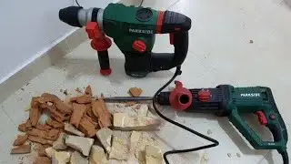Тестирование перфоратора PARKSIDE PBH 1050 B2 и PBH 1500 D4