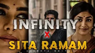 sitaramam movie romantic status❤️&zwj;🩹💖|| ft.infinity x anbe en anbe ||#sitaramam #whatsappstatus