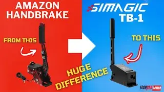 I Upgraded My Cheap Amazon Handbrake to the Simagic TB-1 &mdash; HUGE Difference