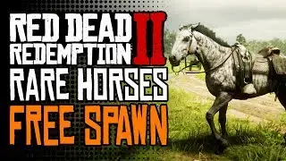 FREE **RARE** Horses SECRET SPAWN LOCATION | Red Dead Redemption 2 How To Get Rare Horses for FREE!