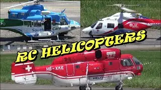 R/C HELICOPTERS AMAZING SCALE HIGH DETAILED HUGE MODEL IN ACTION