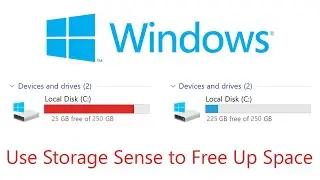 How to Free Up Disk Space Automatically Using Storage Sense in Windows 10