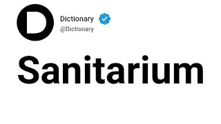 Sanitarium Meaning In English
