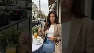Realistic AI photo in two clicks #beauty #aiphotos #fashion #prompt #model