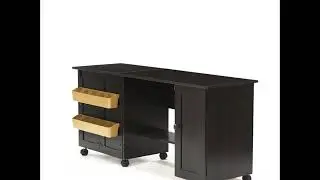 Sauder 411615 Sewing Craft Cart Table