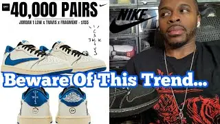 2025 Air Jordan 1 Low Travis Scott Fragment: катастрофа с выпуском?