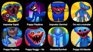 Imposter Squid Survival 456, Poppy Playtime, Impostor Survival, I'm Not A Monster, Monster Survival