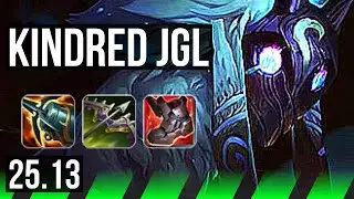 KINDRED vs ZED (JGL) | KR Master | 25.13