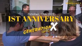1ST ANNIVERSARY GENERATION X BAND - October, 17th 2021 | Afterclip