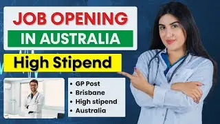 Doctor Job Alert in Australia !