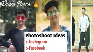 Dope Poses for Photoshoot || Best poses || For Instagram #1
