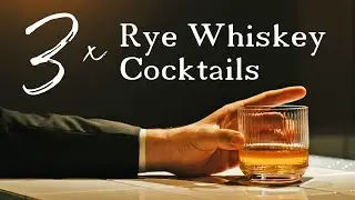 3 x rye WHISKEY cocktails that will knock your socks off!