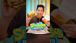 НОВОЕ блюдо от SpongeBob Burger King | Обзор ASMR