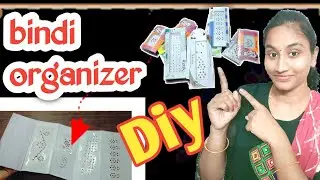 Diy|bindi organizing|how to organize bindi|best out of waste|sweety thoughts|easy diy