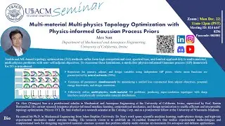 Multi-material Multi-physics Topology Optimization with Physics-informed Gaussian Process Priors
