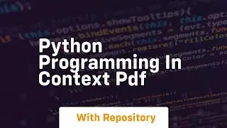 python programming in context pdf