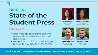 State of Student Press Briefing - September 2025