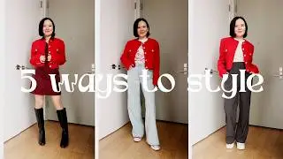 5 ways to style a tweed jacket