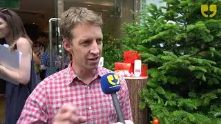James Backhouse at Carluccio's Christmas Product Preview