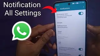 How to turn on notifications on WhatsApp in 2023 || WhatsApp Notification Settings in 2023