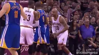 Dahntay Jones And One  Warriors vs Cavaliers  Game 6  June 16, 2016  2016 NBA Finals