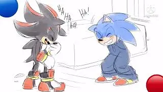 Sonic hace reír a Shadow Cómic Fandub latino