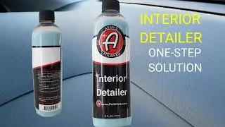 ASMR Adam's Interior Detailer One- Step Solution Full Interior Car Detailing #asmrsounds #detailing