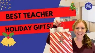 The BEST teacher holiday gift ideas...FROM A REAL TEACHER!
