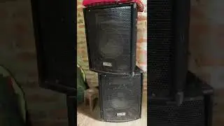second hand Ahuja mini DJ setup for sale Ahuja 250 DP amplifier and 200 box babu dj vlogs