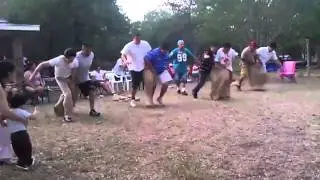 3-legged sack race!!