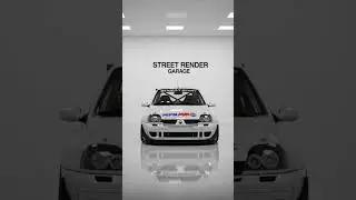 Renault Clio II Widebody &ldquo;Pepsi Max&rdquo; Street Render Garage Concept