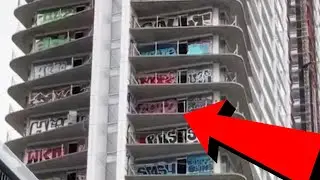 Abandoned LA Skyscraper COVERED with INSANE Amount of Graffiti