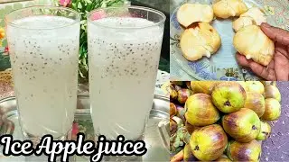 Madras famous nungu paal recipe |  ice apple juice| palm fruit recipe|