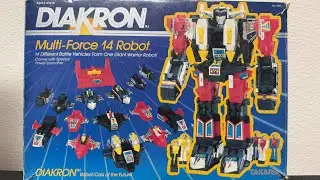 Vintage Diakron Multi-force 14 Robot