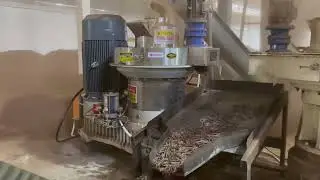 Biomass pellet machine production line, producing fuel pellets, organic fertilizer, etc.