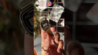 Casio Vintage Watch for Women from Myntra ⌚️ #watch #myntrawatch #casio #vintagewatches #unboxing