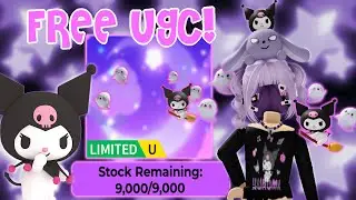 How to Get Kuromi Pal FREE Limited UGC | Roblox My Hello Kitty Cafe Update | Riivv3r