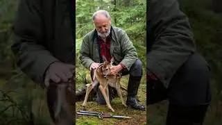 Old Man Saves Wounded Fawn in Dense Forest &mdash; His INCREDIBLE Courage!   #animalwhisperer  #animals