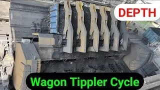 Wagon Tippler Operation || Boxn Unloading prossess