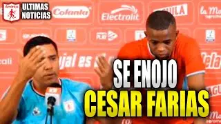 👿Se enojo CESAR FARIAS con un PERIODISTA