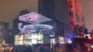New innovation Creative LED Display Technology with 3D animation video effect