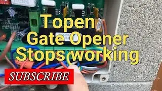 PinoyEspenia, Topen Gate Opener Stops Working