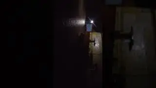 Heavy rain at night at my Indian village
