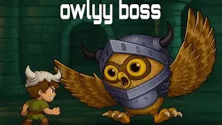 Jungle Hero vs Owlyy | Chapter 4 Boss Fight Showdown! 🦉💥#jungleadventure2#videogamingvg3