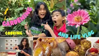 Gardening, Cooking and Life Vlog 🌱🍇🌸  | Living in Los Angeles