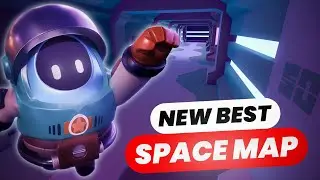The NEW BEST SPACE MAP in FALL GUYS CREATIVE