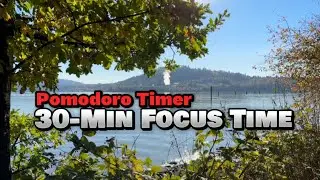 【 ManManMiniWorkshops🚀】 30 minute Focus Study with me!  Pomodoro Timer (1 block)