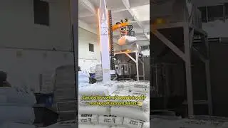 Unpacking and feeding robot #palletizer #unpacking #automobile #manufacturing #factory #machine