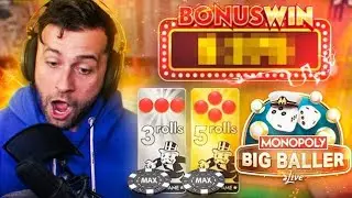 Monopoly big baller big win today !__#bigwins_#cash_#casino_#money_#monopoly #evolution 