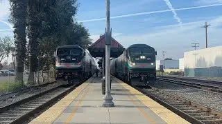 Railfanning El Monte 12.21.25
